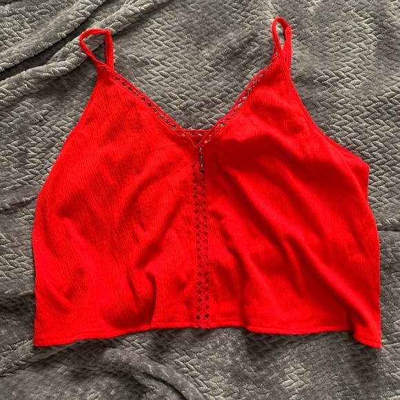 Tops - Basic red H&M Top